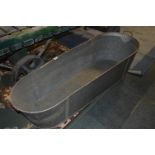 Galvanised Metal Bath Tub