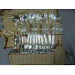925 Silver 12 Place Setting Cutlery - 146 Troy Oun