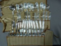 925 Silver 12 Place Setting Cutlery - 146 Troy Oun