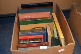 Box of Vintage Books; Art, Poetry, etc.