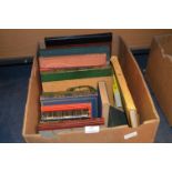 Box of Vintage Books; Art, Poetry, etc.