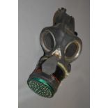 WWII Gas Mask and Bag