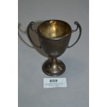 Small Silver Trophy - Birmingham 1939, Approx 42g