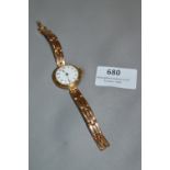 9cT Gold Ladies Wristwatch