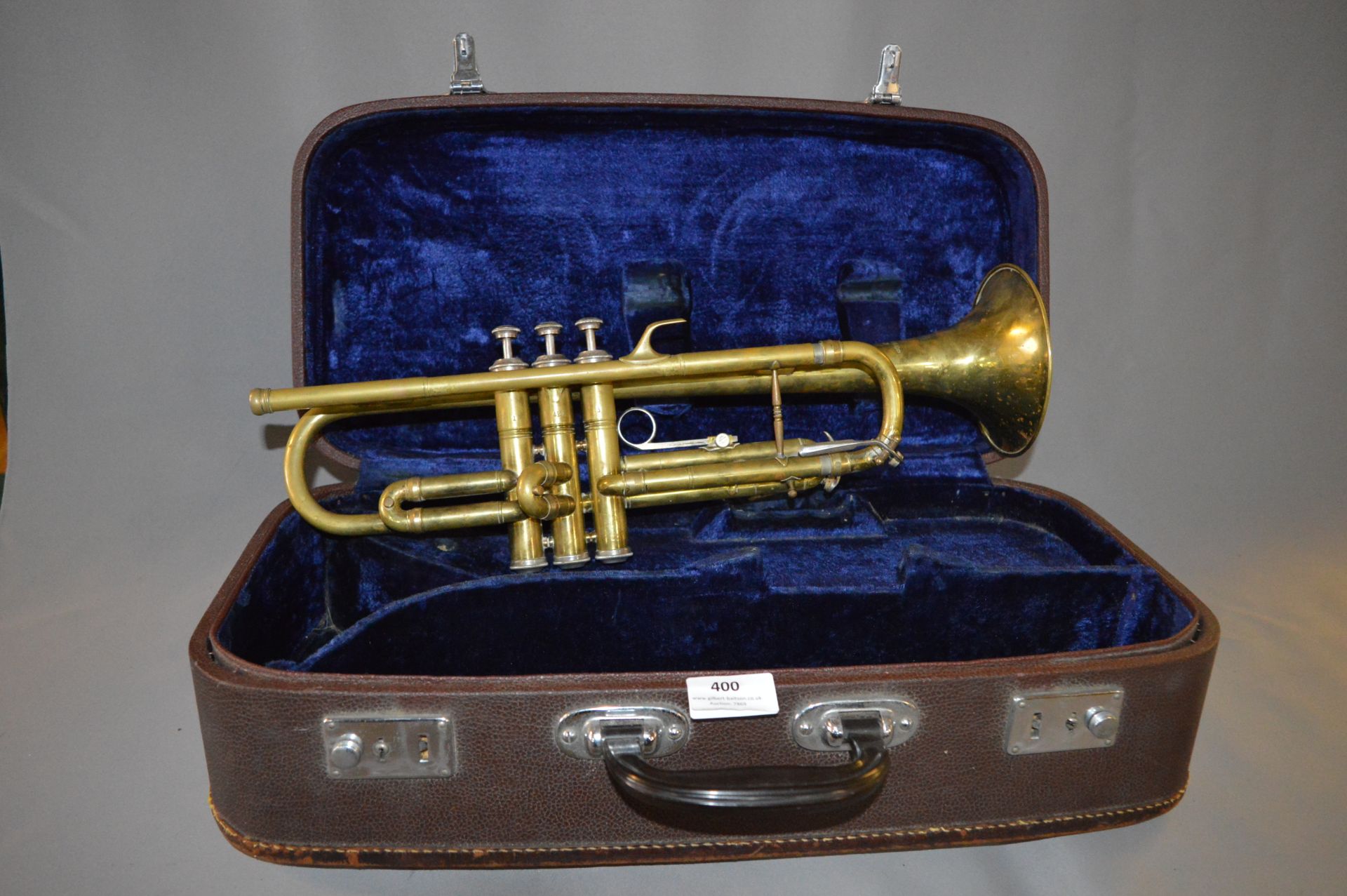 Brass Trumpet in Case