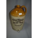 Taylor's Patent Stoneware Tap Jar Brailes Banbury