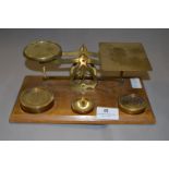 Set of Brass Postal Scales