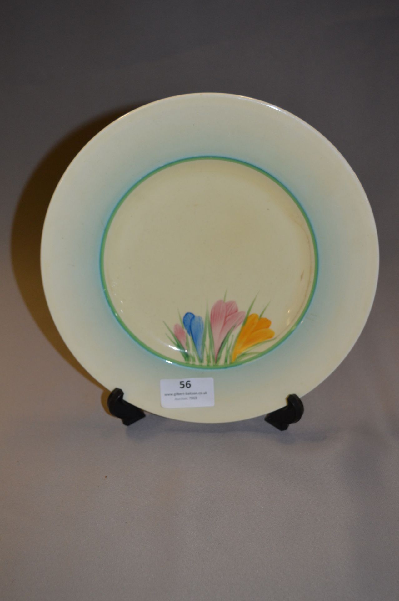 Clarice Cliff Newport Pottery Plate