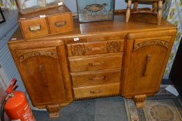 1930's Oak Sideboard