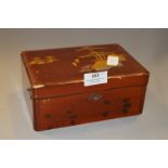 Japan Lacquered Trinket Box