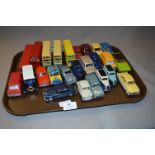 Twenty Five Diecast Model Vehicles; Dinky, Corgi,