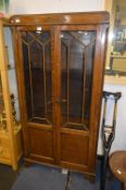 Oak Floor Standing Bookcase