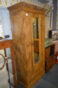 Pine Single Door Wardrobe