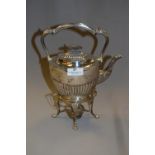 Silver Plated Kettle with Spirit Burner