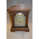 Oak Cased Mantel Clock