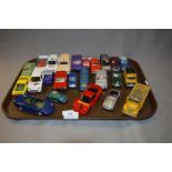 Twenty Four Assorted Diecast Vehicles; Dinky and C