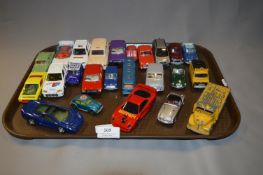 Twenty Four Assorted Diecast Vehicles; Dinky and C