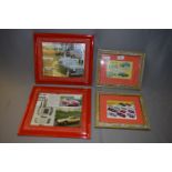 Framed Prints, Dinky Toys & Vintage Cars