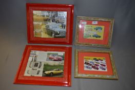 Framed Prints, Dinky Toys & Vintage Cars