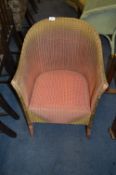 Pink Lloyd Loom Wicker Armchair