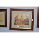 Framed Victorian Photo Print "Crew of HMS Lion 189
