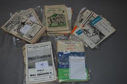 Collection of 1950's & 60's Hull FC Rugby League