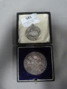 Medallion to Commemorate Yorkshire Numismatic Soci