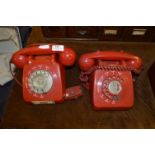 Two Red Telephones