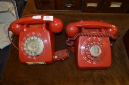 Two Red Telephones