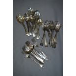 Quantity of Silver Plated Cutlery, Spoons and Fork