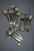 Quantity of Silver Plated Cutlery, Spoons and Fork