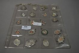 Twenty Assorted Silver & Gilt Pocket Watch Chain F