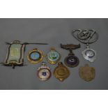 Bag of Six Assorted Pocket Watch Chain Fobs