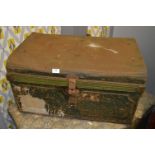 Tin Travel Trunk