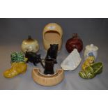 Sylvac Pottery Flower Posies, Toast Rack, Onion &