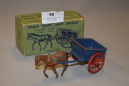 Britains Diecast Model Farm Cart and Horse