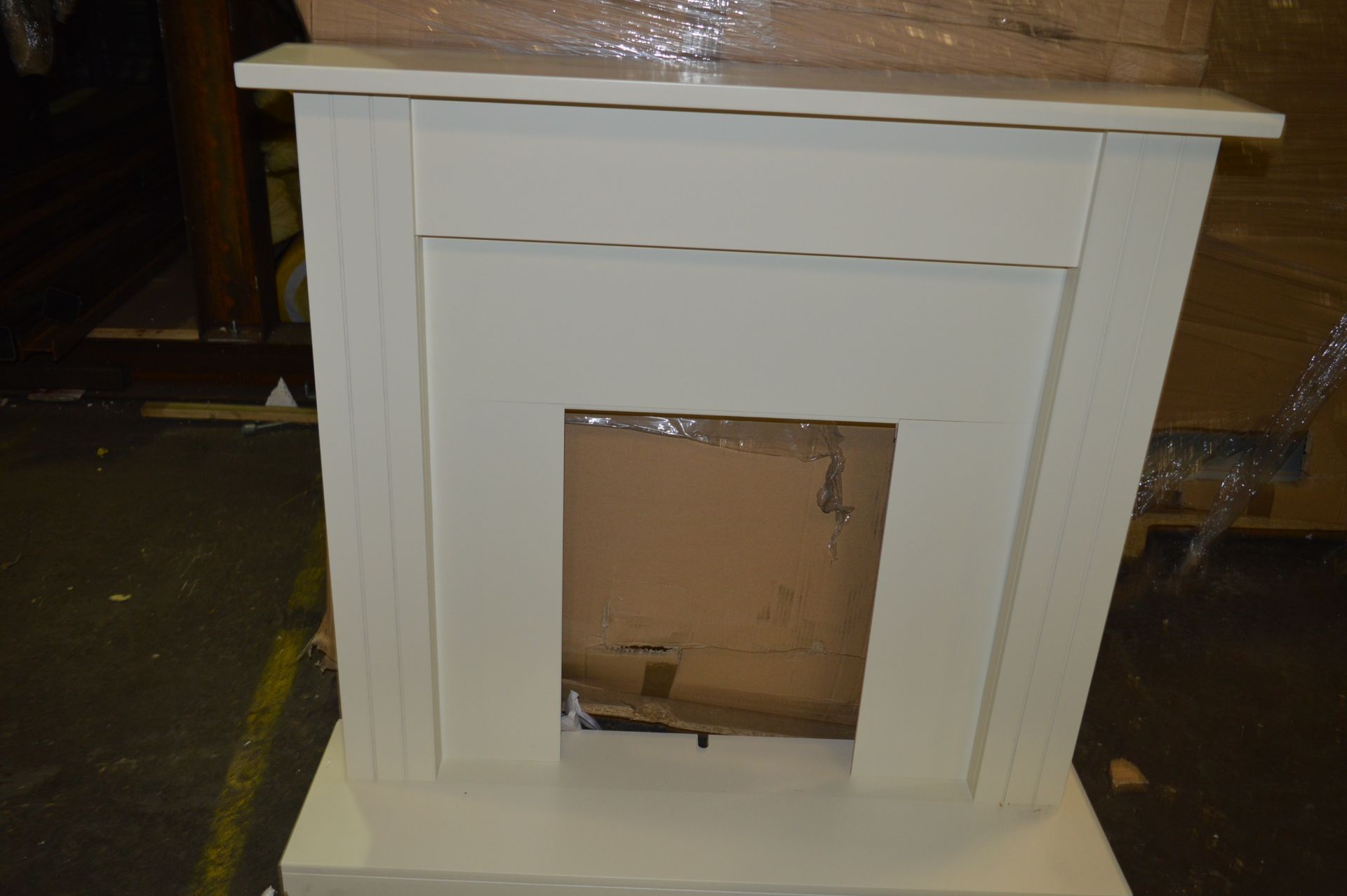 *Six Ivory MDF Fire Surrounds