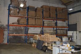 *Four Bays of Heavy Duty Racking; Five Uprights an