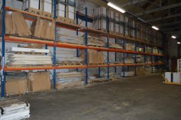 *Ten Bays of Heavy Duty Pallet Racking; Eleven Upr