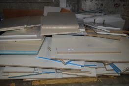 *Assorted High Gloss Whire & Cream Kitchen Cabinet