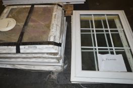 *Seven Glazed UPVC Window Frames