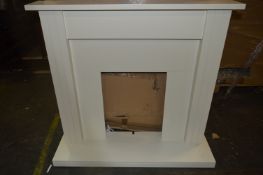 *Nine MDF Fire Surround (Ivory)