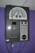 *Archer-Elliot Wall Mounted Opticians Eye Testing