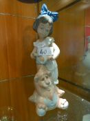 Nao Lladro Figurine "Girl with Lion Teddy"