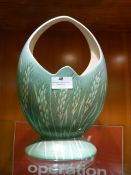 Beswick Pottery Vase with Wheat Sheath Decoration