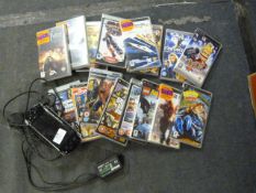 PSP Handheld Game and Sixteen Games