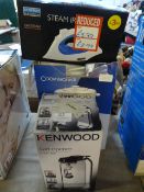 Kenwood Can Opener, Cookworks Two Bowl Steamer and