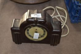 Bakelite Electric Mantel Clock