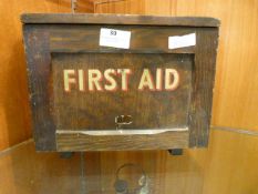 Vintage First Aid Box