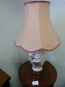 Decorative Pottery Table Lamp